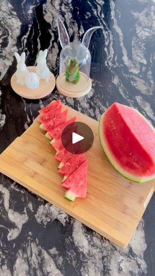 747K views · 15K reactions | A melon moment 🍉🔪😋

These juicy and refreshing watermelon popsicles make for a sweet and healthy snack for all ages all spring and summer long! Skip the freezer aisle and comment “link” to get started with this knife!

How to:
• Cut short ends off your watermelon, then cut into eighths
• Create popsicle stick framework by carving off the edges of the rind
• Slice wedge into popsicles
• Enjoy!

#foodstyling #fruitstyling #fruitdisplay #grazingtable #charcuterie #howto #watermelon #watermeloncuts #cuttingshapes #kitchentips #kitchenhacks #healthysnacks #snackideas |  | detailed.dates · Original audio How To Slice Watermelon, Watermelon Slices For Party, Sliced Watermelon Platter, Watermelon Jello Slices, How To Cut Watermelon Triangles, How To Cut Melon, Watermelon Triangle Slices, Watermelon Gelatin Fruit Slices, Watermelon Sticks