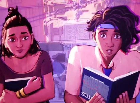 Spiderverse Gayatri, Gayatri Across The Spiderverse, Gayatri Singh Spiderverse, Pavitr Prabhakar And Gayatri, Pavitr Prabhakar Spiderman Pfp, Pavitr Prabhakar Pfp, Gayatri Spiderverse, Pavitr Prabhakar Spiderverse, Pavitr And Gayatri