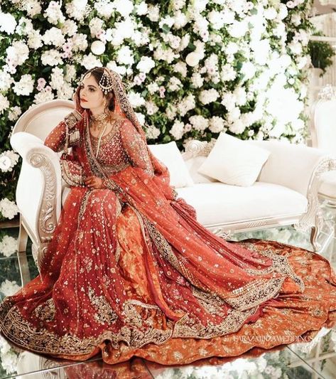 Pakistan Bridal, Wedding Dress Photoshoot, Asian Wedding Dress Pakistani, Minal Khan, Dress Pakistani, Red Bridal Dress, Walima Dress, Desi Wedding Dresses, Asian Bridal Dresses