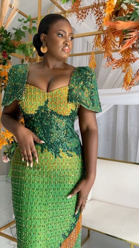 Wedding Event Dresses, Kente Dress, African Traditional Wedding, Kente Styles, African Print Dress Designs, Kente Cloth, African Fashion Traditional, Fancy Wedding Dresses, Event Dress