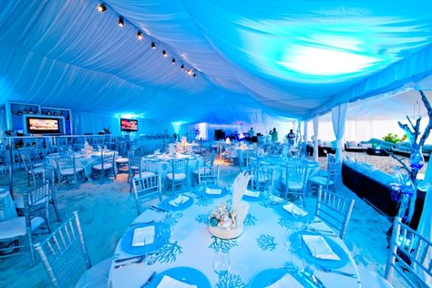 Diy Uplighting, Receptions Ideas, Blue Diy, Set The Mood, Wedding Receptions, Wedding Lights, Budget Wedding, Diy Lighting, Ways To Save Money