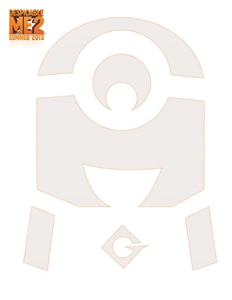 Free Printables and Activities from the Animated Movie Despicable Me | SKGaleana Minion Pumpkin Stencil, Minion Stencil, Minion Pumpkin Carving, Camo Stencil, Diy Minions, Minion Pumpkin, Halloween Pumpkin Stencils, Carving Templates, Purple Minions