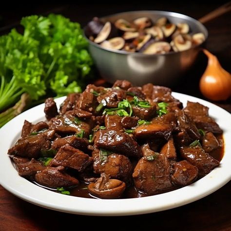 Chicken Liver Adobo Recipe Liver Recipes Chicken, Filipino Adobo, Chicken Liver Recipes, Filipino Dish, Chicken Adobo, Adobo Recipe, Liver Recipes, Chicken Liver, Adobo Chicken