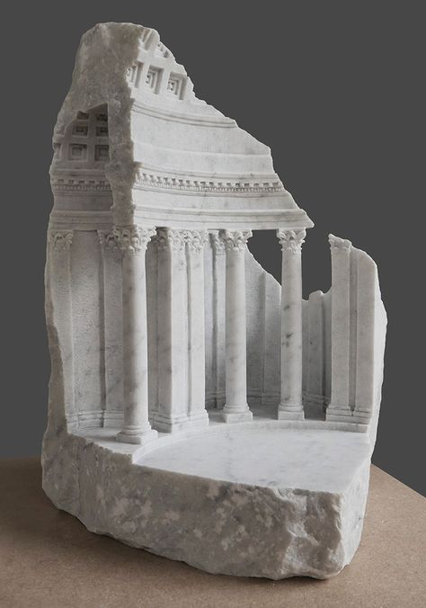 Model Architecture, Art Connection, Marble Block, Architectural Sculpture, Sacred Architecture, Stone Architecture, Marble Art, Marble Sculpture, Classical Architecture