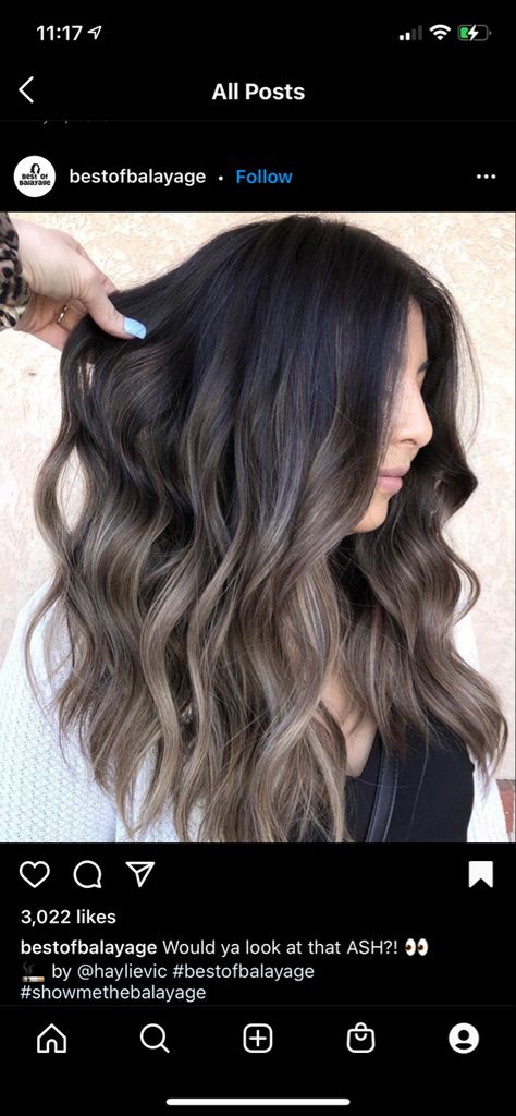 Dark Roots Light Ends Brunettes, Dark Roots Light Ends, Hair Goal, Color Balayage, Dark Hair With Highlights, Dark Roots, Hair Color Balayage, Hair Inspiration Color, Roots Hair