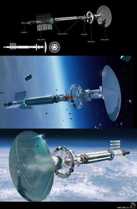 ArtStation - space station Sci Fi Locations, Space Station Art, Sci Fi Space Station, Space Warfare, Space Colony, Spacecraft Design, Futuristic Helmet, Space Ships Concept, Space Fighter