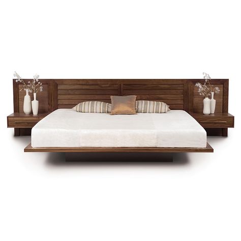 Headboard Wood Design, Simple Bed Design, Beds With Headboards, Simple Bed Designs, Platform Bed Designs, Bed Headboard Design, Wood Bed Design, Bed Frame Design, Wooden Bed Design