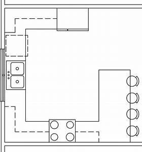 Mastering U Shaped Kitchen Island Tips and Decoration Square Kitchen Layout, Kitchen Layout U Shaped, G Shaped Kitchen, Kitchen Floor Plan, Square Kitchen, Kitchen Layout Plans, Small Kitchen Layouts, Kitchen Floor Plans, L Shaped Kitchen