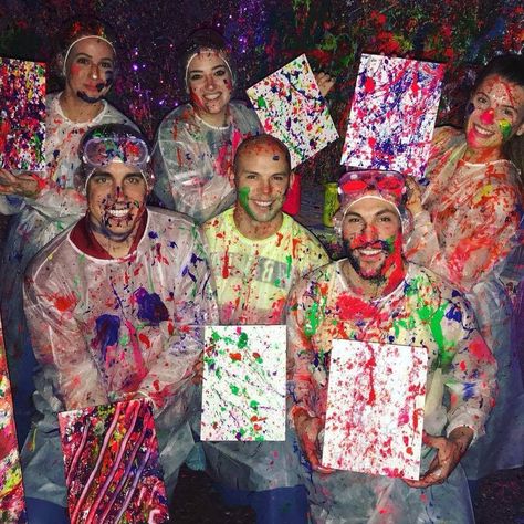 Pinspiration Chesterfield Craft Studio - Parties, Paint & Sip, Events Diy Rage Room Party, Paint Party Ideas For Adults, Kids Boho Party, Splatter Room, Rage Room, Gaming Center, Diy Placemats, Splatter Art, Restaurant Ideas