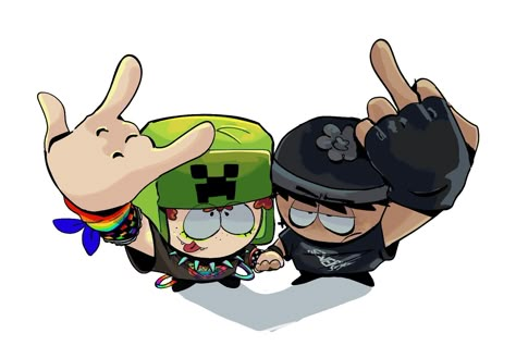 Scene Kyle, Kyle South Park, Style South Park, South Park Anime, South Park Funny, South Park Characters, South Park Fanart, Scene Emo, Park Art