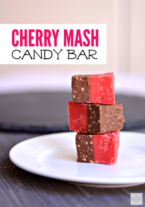 Cherry Mash Recipe, Cherry Mash Candy, Cherry Mash Candy Recipe, Cherry Mash, Candy Bar Recipe, Christmas Yummies, Crockpot Candy, Salted Peanuts, Christmas Candies