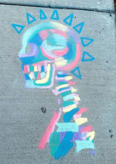 Chalk Art Festival, Street Chalk Art, Fun Chalk Art, Chalk Crafts, Chalk Design, Monster Crafts, Sidewalk Chalk Art, Sidewalk Art, Chalk Drawings