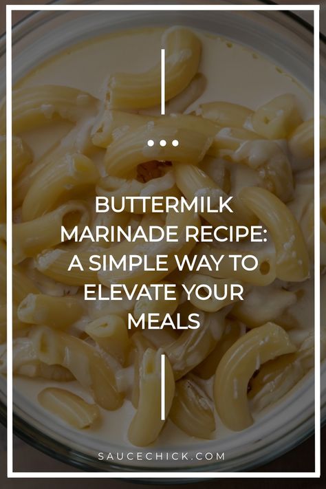 Buttermilk Marinade Recipe Marinade For Beef, Honey Marinade, Buttermilk Marinade, Buttermilk Recipe, Buttermilk Recipes, Marinade Recipes, Crushed Garlic, Milk And Honey, Healthy Options