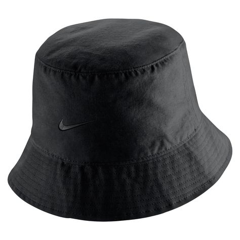 From couch to campus, this Nike bucket hat scores big with Spartans everywhere. An unstructured crown makes it easy to pack, and the flexible brim provides 360 degrees of coverage. Embroidered MSU helmet logo 100% cotton Hand wash Officially licensed Imported Nike Bucket Hat, Helmet Logo, Black Bucket Hat, Black Core, Black Bucket, Usc Trojans, Oregon Ducks, Triple Black, Nike Black