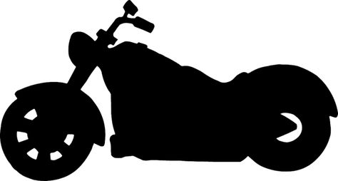 Motorcycle Silhouette vinyl sticker. Personalize on line. motorcycleM042 Motorcycle Silhouette, Scout Bobber, Motorcycle Drawing, Decal Ideas, Cricut Images, Silhouette Template, Silhouette Clip Art, Echo Park Paper, Silhouette Vinyl