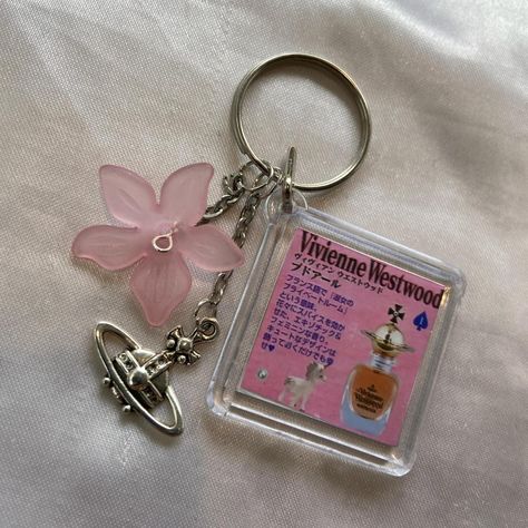 ☆ Westwood flowers keychain ☆

double sided Vivienne... - Depop Vivienne Westwood Keychain, Vivienne Westwood Print, Flowers Keychain, Doll Parts, Print Pink, Aesthetic Icon, Flower Charm, Pink Print, Pink Flower