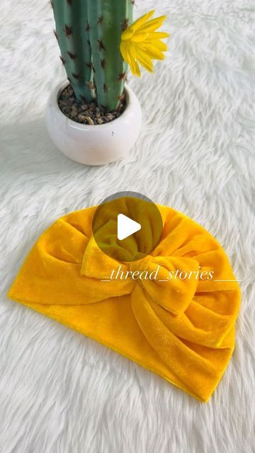 Satin Lined Baby Turban, Baby Turban Diy, Baby Turban Tutorial, Turban Diy, Diy Turban, Velvet Bows, Baby Turban, Bow Making, Instagram Baby