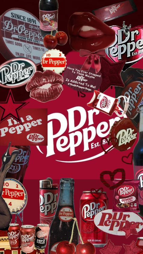 Dr Pepper, Connect With People, Creative Energy, Your Aesthetic, Different Types, Energy, Collage, Red