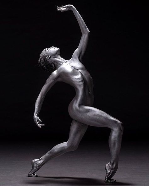 @regankucera • Mehron Figures • 2017 • Body Paint by @trac… | Flickr Body Movement Photography, Movement Photography, Gymnastics Poses, Body Movement, Figure Poses, Ballet Dancers, Body Painting, Ballerinas, Garden Sculpture