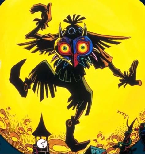 Skull kid Majoras Mask Skull Kid, Majoras Mask Art, Legend Of Zelda Majora's Mask, Zelda Tattoo, Majoras Mask, Zelda Art, Legend Of Zelda Breath, Surrealism Painting, Dungeons And Dragons Homebrew