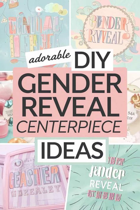 Craft the Perfect Reveal: 7-Step DIY Gender Reveal Centerpiece Tutorial Gender Reveal Diy Ideas, Gender Reveal Set Up Ideas, Diy Gender Reveal Ideas Decorations, Cute Gender Reveal Ideas, Gender Reveal Centerpieces, Diy Gender Reveal, Centerpiece Tutorial, Gender Reveal Diy, Gender Reveal Party Ideas