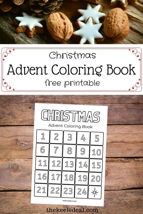 Free Printable Advent Coloring Pages For Kids - The Keele Deal Advent Coloring Pages Free Printable, Preschool Advent, Advent Coloring Pages, Advent Scripture, Prepare For Christmas, Journal For Kids, Advent Activities, Coloring Journal, Free Christmas Printables