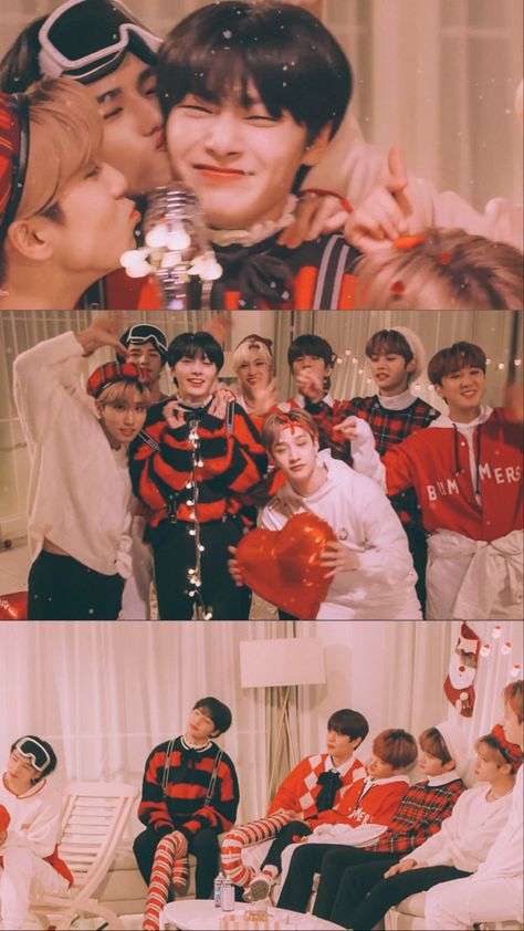 Skz Christmas, Skz Photos, Valentines Wallpaper, Stray Kids Seungmin, Christmas Love, Stray Kids, Valentines, Movie Posters, Christmas