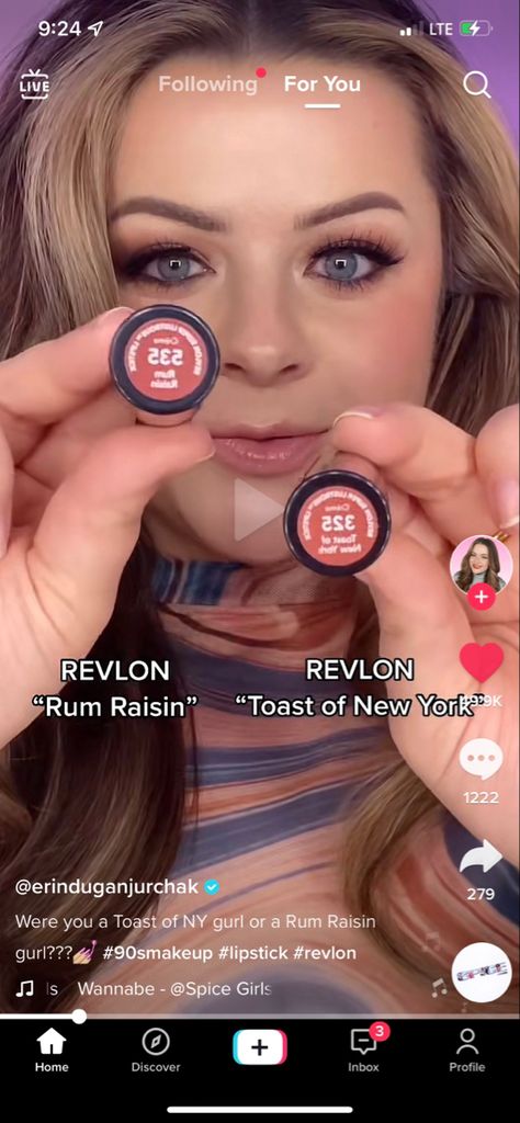 Revlon Rum Raisin Lipstick, Rum Raisin Lipstick, Revlon Rum Raisin, Raisin Lipstick, Revlon Lipstick, 90s Makeup, Rum Raisin, Revlon, Raisin