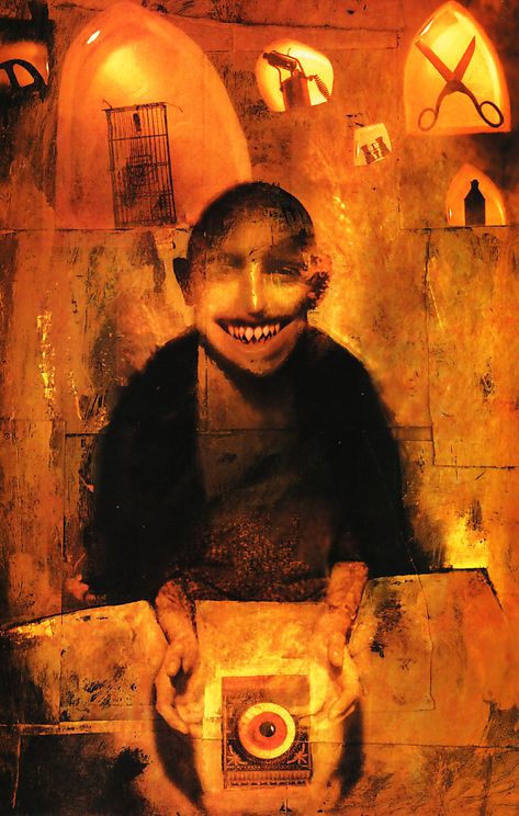 The Dark Tower IV: Wizard and Glass - Image 6   Illustrator/Painter: Dave McKean Dave Mckean, The Dark Tower, Character Designer, Bd Comics, Neil Gaiman, Creepy Art, Comic Book Artists, Comic Artist, Stephen King