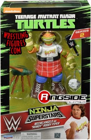 Wwf Toys, Wwe Toys, Roddy Piper, Wwe Action Figures, Ninja Turtles Action Figures, Teenage Mutant Ninja Turtles Art, Mutant Ninja, Ninja Turtles Art, Action Figures Collection