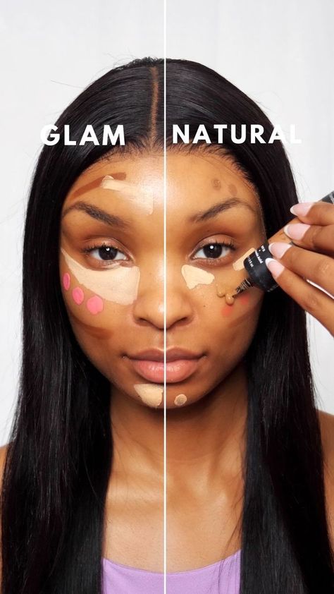 Airbrush Flawless Foundation, Face Contouring Makeup, Kitty Makeup, Makeup Favorites, Facial Makeup, Makeup For Black Skin, Smokey Eye Makeup Tutorial, Makeup Artist Tips, Brown Skin Makeup