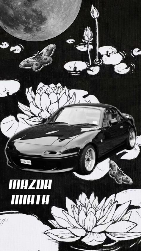 Miata wallpaper Miata Wallpaper Iphone, Mazda Miata Wallpaper, Miata Wallpaper, Mazda Miata, Late Night, Wallpaper Iphone, Mazda, Iphone, Black