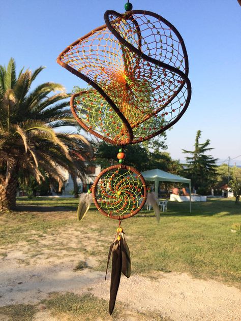 Double dreamcatcher by Ursulaa Double Dreamcatcher, Dreamcatcher Diy, Dream Catcher Patterns, Hair In The Wind, Dream Catcher Diy, Dreamcatchers, Dream Catchers, User Profile, Get Inspired