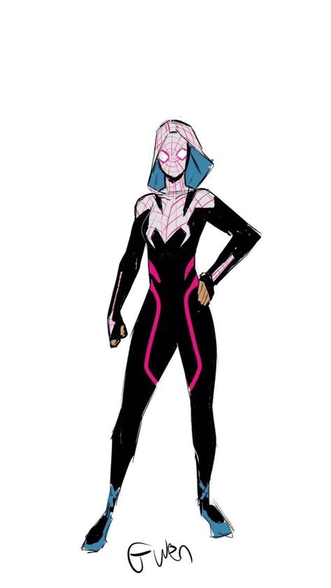 Kal Huset, Marvel Character Design, Spiderman Suits, Marvel Knights, Spider Art, Female Hero, Old Comics, Gwen Stacy, Spider Gwen