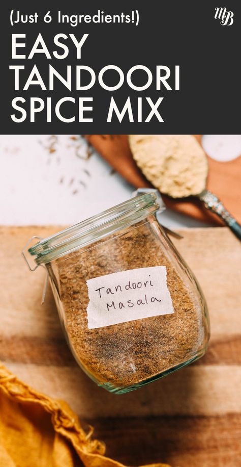 Diy Spice Mix, Indian Spice Mix, Homemade Spice Mix, Spice Blends Recipes, Spice Mix Recipes, Masala Spice, Homemade Spice Blends, Tandoori Masala, Diy Spices