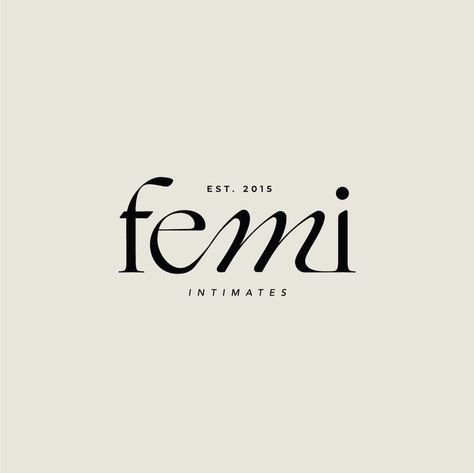 Minimal Elegant Logo, Premium Branding Design, Self Logo Design, Soft Logo Design, & Logo, Contemporary Branding Design, Feminin Logo, Mindfulness Logo, Lingerie Branding