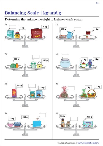 Balance Scale Worksheets | Kilograms and Grams Kg And Grams Activities, Weight Worksheets Grade 2, Kilograms And Grams Worksheets, Measuring Weight Worksheets, Kilograms And Grams, Math Measurement Activities, Capacity Worksheets, Balancing Scale, Math Olympiad