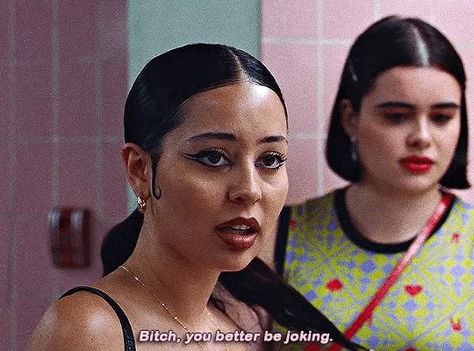 Euphoria Iconic Lines, Maddy Euphoria, Euphoria Quote, Girly Facts, Maddy Perez, Iconic Lines, Iconic Quotes, In Meme, Alexa Demie