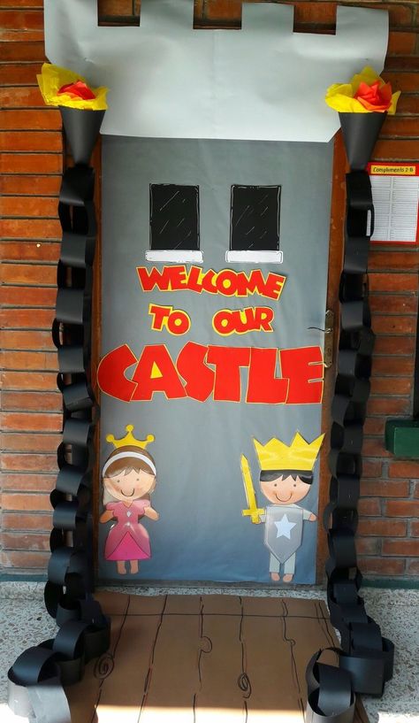 Fairytale Classroom Theme, Castle Theme Classroom, Fairy Tale Classroom, Fairytale Classroom, Enchanted Forest Classroom, Castle Classroom, Fairy Tale Ideas, Fairy Tales Kindergarten, Forest Classroom