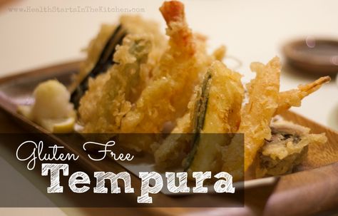 Gluten Free Tempura, Tempura Recipe, Tempura Batter, Celtic Sea Salt, Seltzer Water, Gf Recipes, Crushed Red Pepper, Foods With Gluten, Gluten Free Cooking