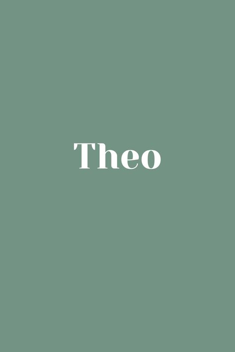 Theo Baby Name, Theo Name, Heartbreak High, Romcom Books, Paprika Chicken, Unusual Words, Baby Boy Names, Baby Name, Boy Names