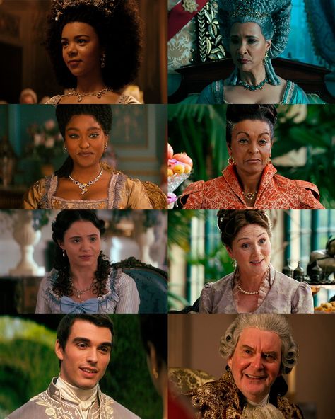 Bridgerton Queen Charlotte, Bridgerton Queen, Bridgetown, Julia Quinn, Queen Charlotte, Famous Couples, Appreciation Post, Book Tv, King George