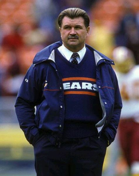 Love. The. Ditka. Denver Bears Baseball, Michael Vick Falcons, Super Bowl Shuffle 1985 Chicago Bears, Sports Halloween, Mike Ditka, Sports Costume, Kenny Pickett Steelers, 1985 Chicago Bears, Walter Payton