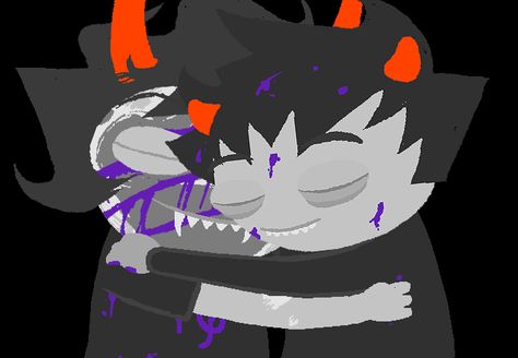 And karkat vantas Homestuck Headcanons, Fluff Headcanons, Homestuck Karkat, Gamzee Makara, Future Earth, Ms Paint, Home Stuck, A Goat, Best Duos