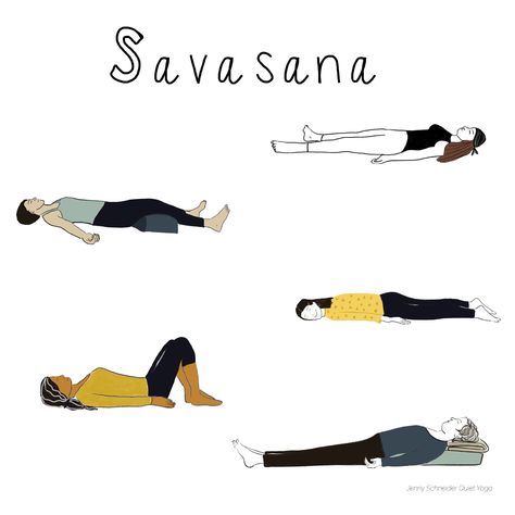 So many ways to savasana. Savasana Pose, Yoga Illustrations, Yoga Illustration, Personal Wellness, Holistic Care, Yoga Workout, Art And Illustration, Art Illustration, Skateboard