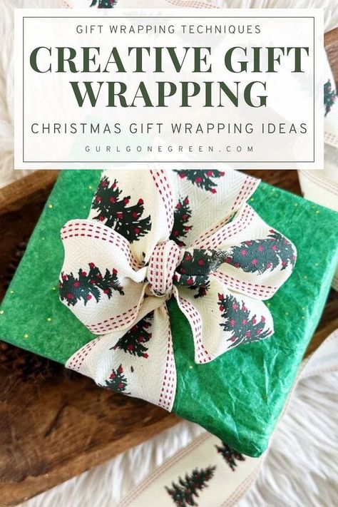 Get festive with your gift wrapping techniques! My blog has tons of Christmas gift wrapping ideas, creative gift wrapping inspiration, and DIY gift wrap tips to make your presents shine. See it all now! Christmas Gift Wrapping Ideas Creative, Diy Gift Wrap Ideas, Wrapping Ideas Creative, Gift Wrapping Ideas Creative, Diy Gift Wrapping Ideas, Map Wrapping Paper, Wrapping Inspiration, Green Mattress, Wrapping Techniques