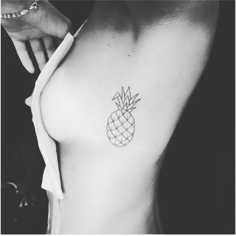 See this Instagram photo by @4.08am.s.ituations • 1 like Pineapple Tattoos, Songbird Tattoo, Pineapple Tattoo, Tattoo Now, Side Tattoos, Sister Tattoos, Exeter, Skin Art, Piercing Tattoo