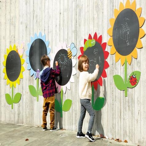 Search: 18 results found for "outdoor chalkboard"– Educational Equipment Supplies Outdoor Mark Making, Outdoor Chalkboard, Preschool Playground, Preschool Garden, Outdoor Learning Spaces, Backyard Kids Play Area, Kindergarten Design, Diy Playground, School Wall Art