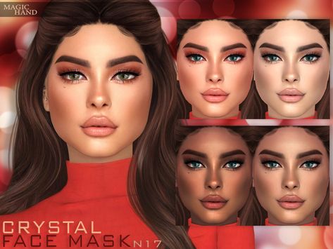 Sims 4 Face Mask, The Sims 4 Skin, Makeup Cc, Skin Drawing, Skin Face Mask, The Sims 4 Packs, Sims 4 Cc Skin, Sims 4 Teen, Sims 4 Dresses