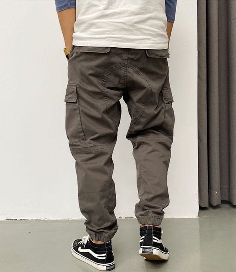 Jogger Cargo Pants, Cargo Outfit, Muslim Men, Cuffed Joggers, Cargo Trousers, Urban Fashion, Modest Fashion, Fashion Pants, Cargo Pants